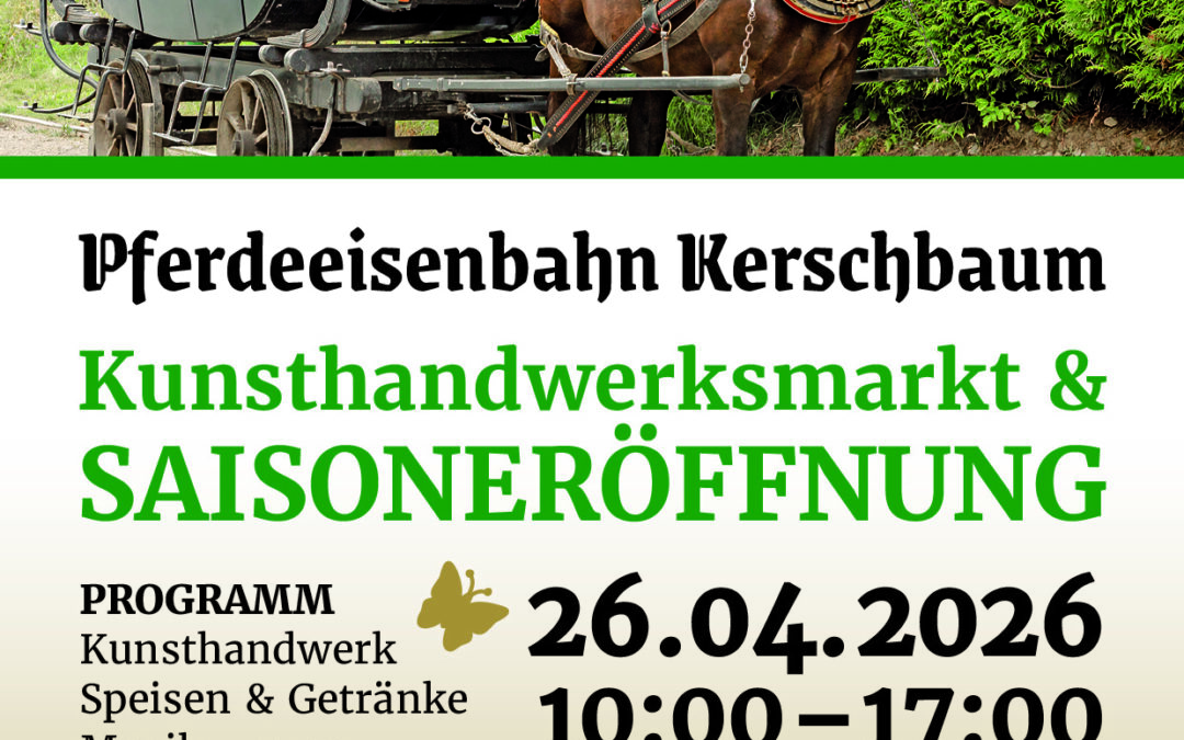 Kunsthandwerksmarkt und Saisoneröffnung